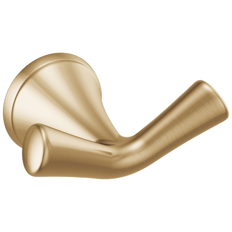 Robe Hook Kayra Brilliance Champagne Bronze 2-3/4 Inch Wall Mount Metal - Image 1