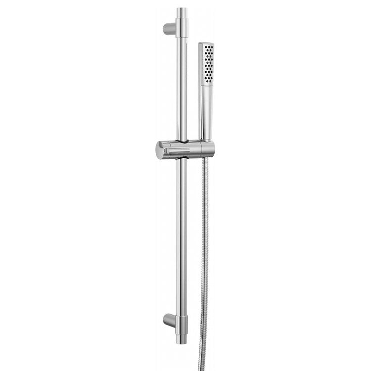 Handshower Premium Universal Showering Components with Slide Bar Lumicoat Chrome WaterSense 1.75 Gallons per Minute 1-3/16 Inch - Image 1