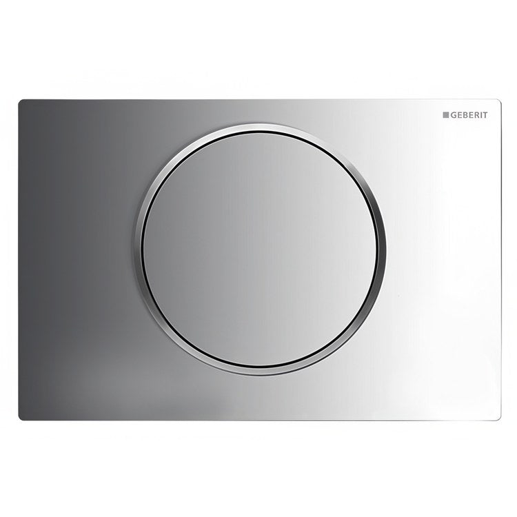 Actuator Plate Sigma10 Single Flush Polished Chrome/Matte Chrome Built in Stop-and-Go Flush Plastic for Sigma Concealed Tanks 2×6 and 2×4 Installations