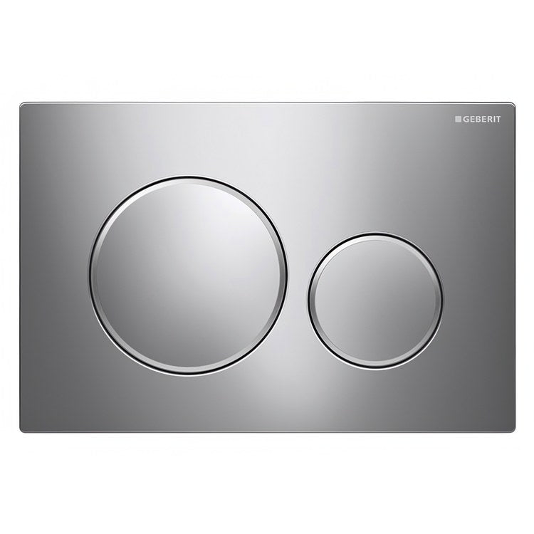 Actuator Plate Sigma20 Dual Flush Polished Chrome/Matte Chrome Plastic for Sigma Concealed Tanks 2×6 and 2×4 Installations