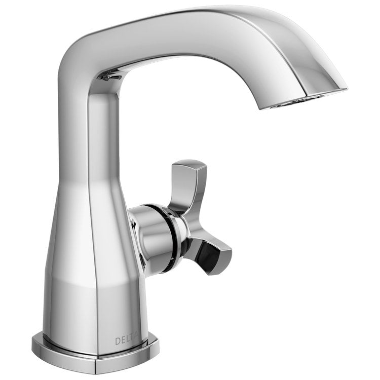 Lavatory Faucet Stryke 1 Helo ADA No-Lead/WaterSense Lumicoat Chrome 1.2 Gallons per Minute Deck Low Arc Metal Pop-Up 1/3 Hole Diamond Seal Technology - Image 1