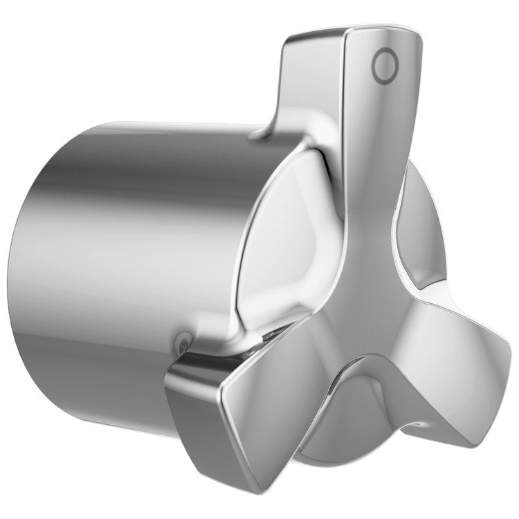 Handle Kit Stryke Metal 1 Lever Lumicoat Chrome ADA for Diverter/Shower Faucets