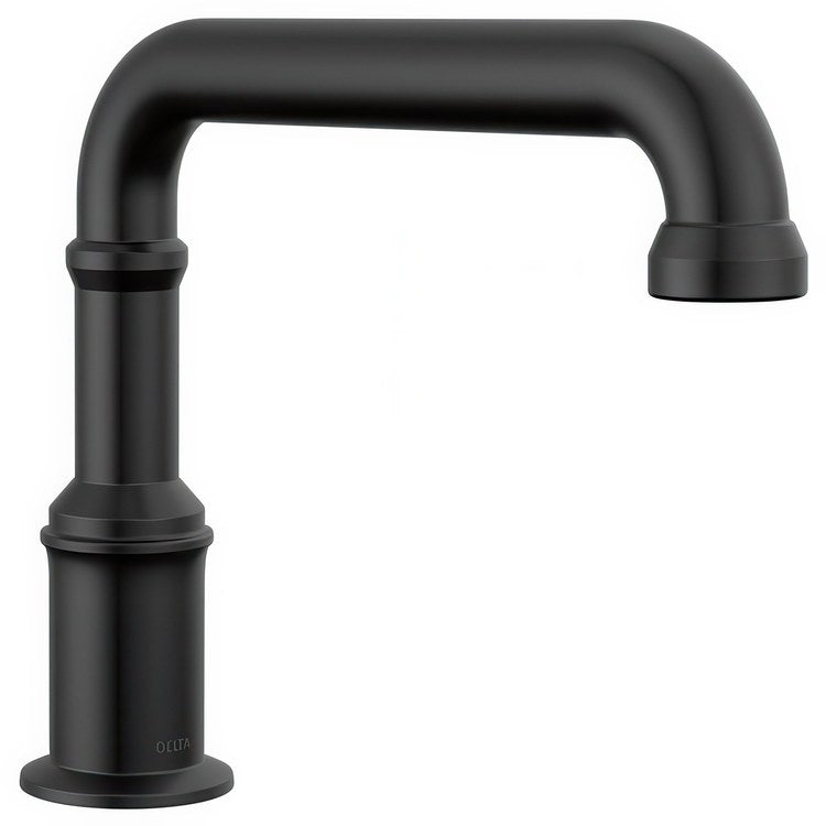 Roman Tub Filler Broderick 8 to 16 Inch Spread Less Handle Matte Black - Image 1