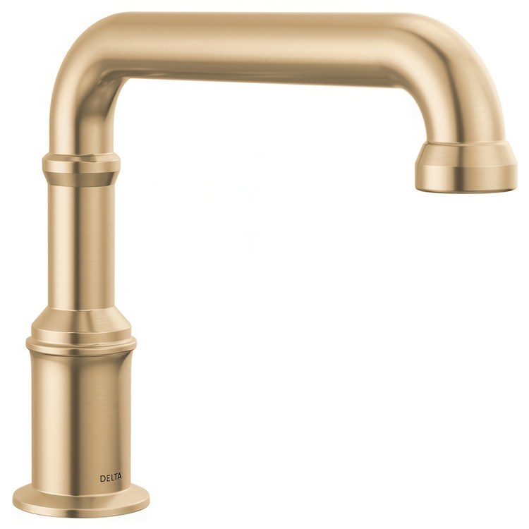 Roman Tub Filler Broderick 8 to 16 Inch Spread Less Handle Lumicoat Champagne Bronze - Image 1