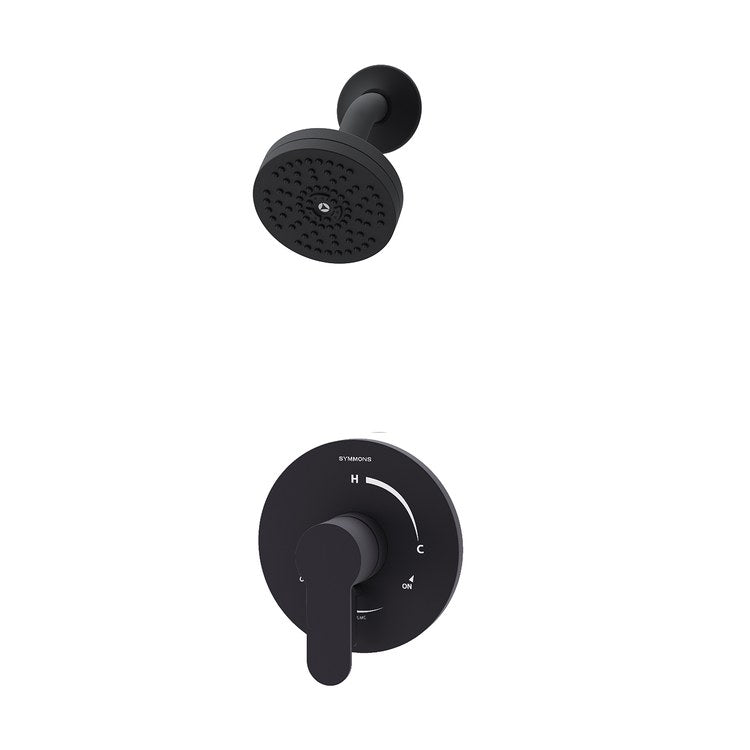 Shower Trim Identity Volume Control 1 Lever Matte Black WaterSense ADA 1.5 Gallons per Minute 1 Function - Image 1