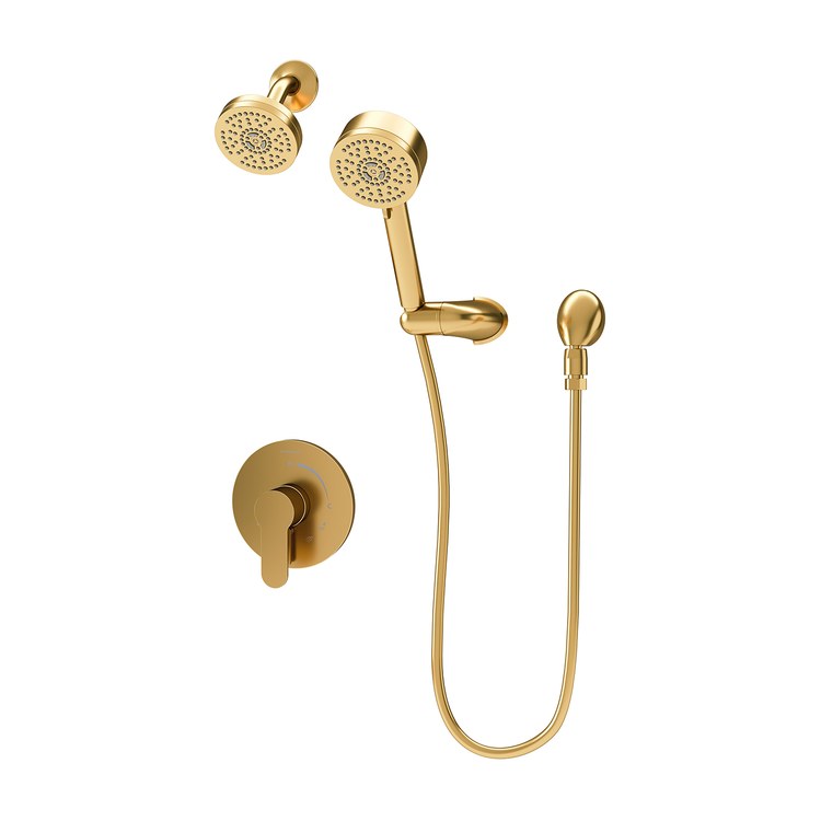 Shower Trim Identity with Handshower 1 Lever Brushed Bronze WaterSense ADA 1.5 Gallons per Minute 1 Function - Image 1