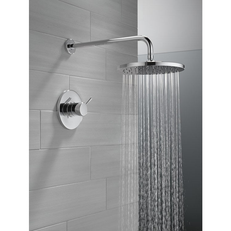 Shower Trim Modern 14 Series Monitor 1 Lever Polished Chrome WaterSense ADA 1.75 Gallons per Minute Round Raincan for MultiChoice Universal Rough - Image 2