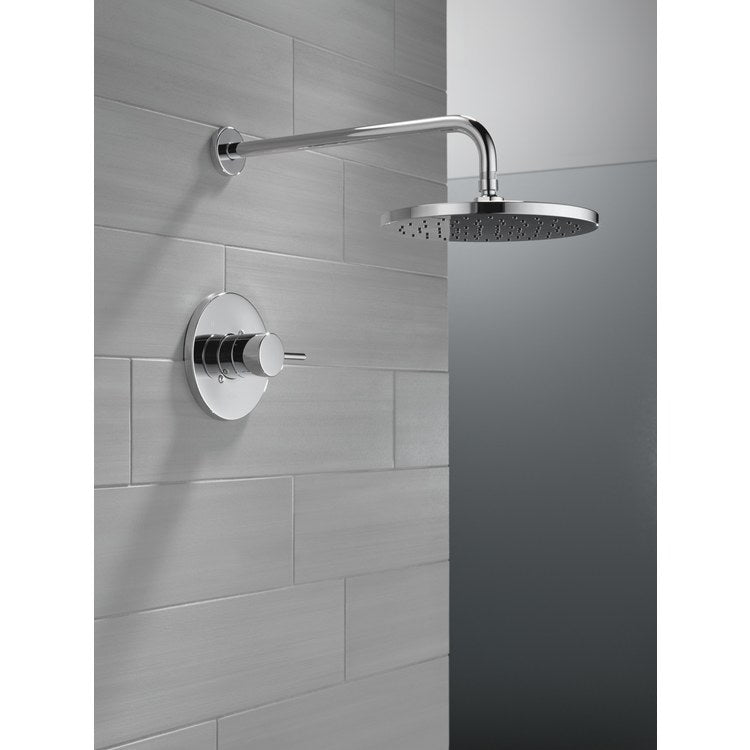 Shower Trim Modern 14 Series Monitor 1 Lever Polished Chrome WaterSense ADA 1.75 Gallons per Minute Round Raincan for MultiChoice Universal Rough - Image 3