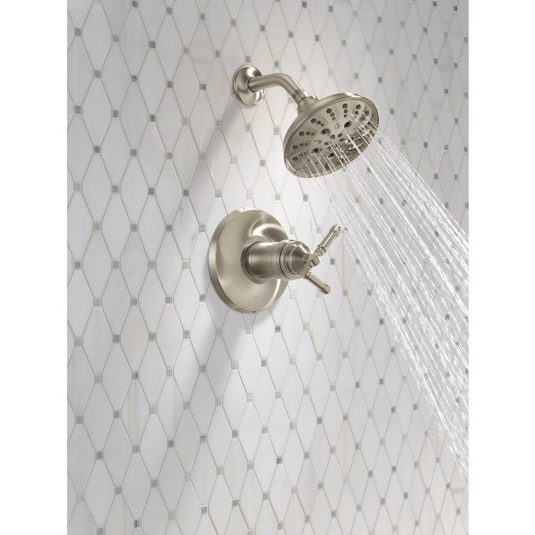 Shower Trim Broderick 17T Series Monitor 2 Lever Lumicoat Stainless WaterSense ADA 1.75 Gallons per Minute Round for MultiChoice Universal Rough - Image 2
