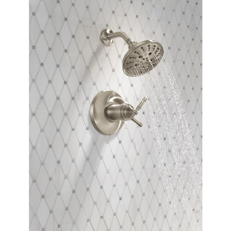 Shower Trim Broderick 17T Series Monitor 2 Lever Lumicoat Stainless WaterSense ADA 1.75 Gallons per Minute Round for MultiChoice Universal Rough - Image 3