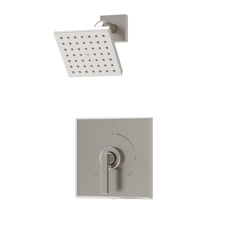 Shower Trim Duro 1 Lever Satin Nickel WaterSense ADA 1.5 Gallons per Minute 1 Function - Image 1