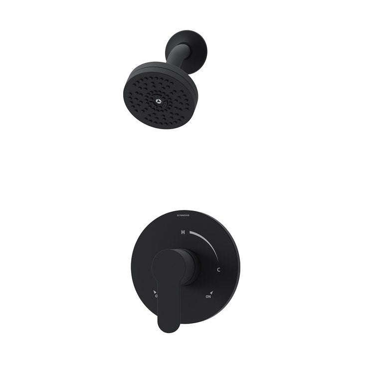 Shower Trim Identity 1 Lever Matte Black WaterSense ADA 1.5 Gallons per Minute 1 Function - Image 1
