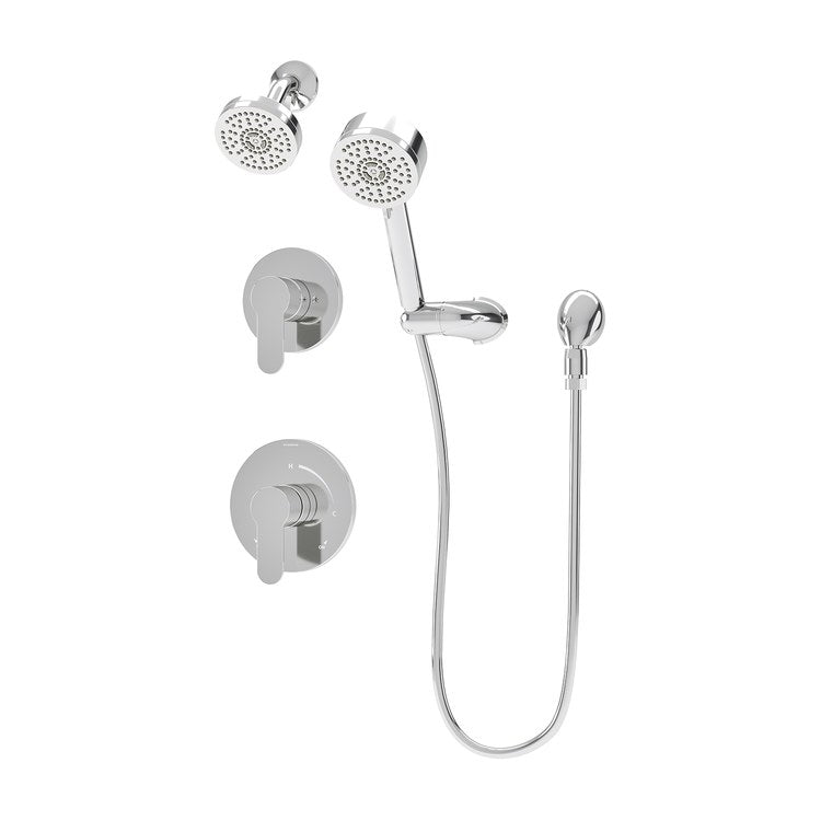 Shower Trim Identity 2 Lever Polished Chrome WaterSense ADA 1.5 Gallons per Minute 1 Function - Image 1
