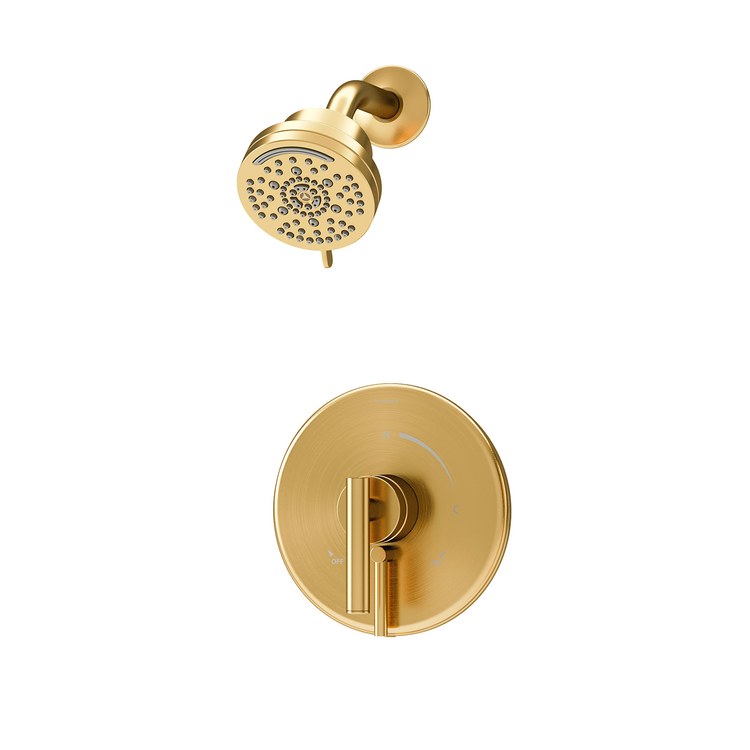 Shower Trim Dia 1 Lever Brushed Bronze WaterSense ADA 1.5 Gallons per Minute 7 Function - Image 1