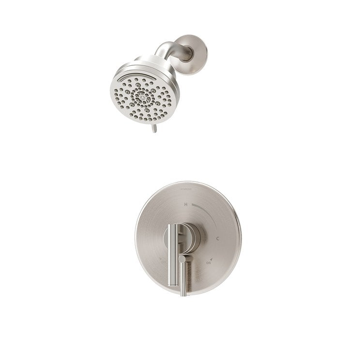 Shower Trim Dia 1 Lever Satin Nickel WaterSense ADA 1.5 Gallons per Minute 7 Function - Image 1