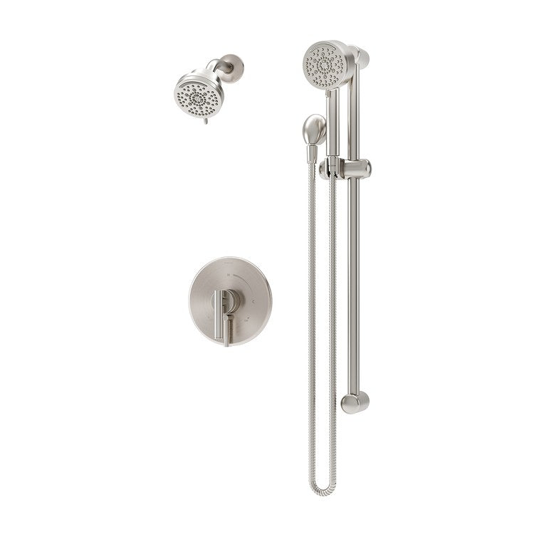 Shower Trim Dia with Handshower 1 Lever Satin Nickel WaterSense ADA 1.5 Gallons per Minute 7 Function - Image 1