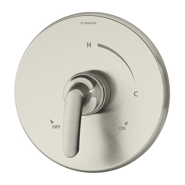 Shower Valve Trim Elm 1 Lever Satin Nickel ADA for 261/262 Temptrol Valve - Image 1