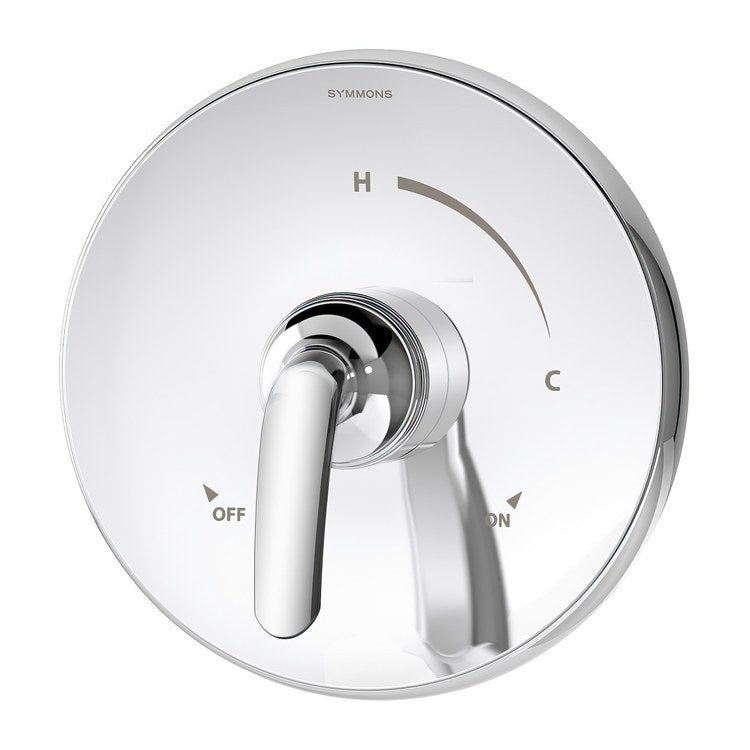 Shower Valve Trim Elm 1 Lever Polished Chrome ADA for 261/262 Temptrol Valve - Image 1