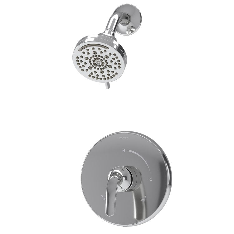 Shower Trim Elm 1 Lever Chrome WaterSense ADA 2.0 Gallons per Minute Round 7 Function for 261 Series Temptrol Valve - Image 1