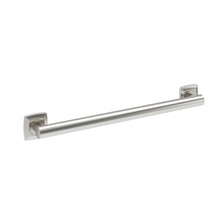 Grab Bar Oak 36 Inch Satin Nickel ADA Wall Mount - Image 1