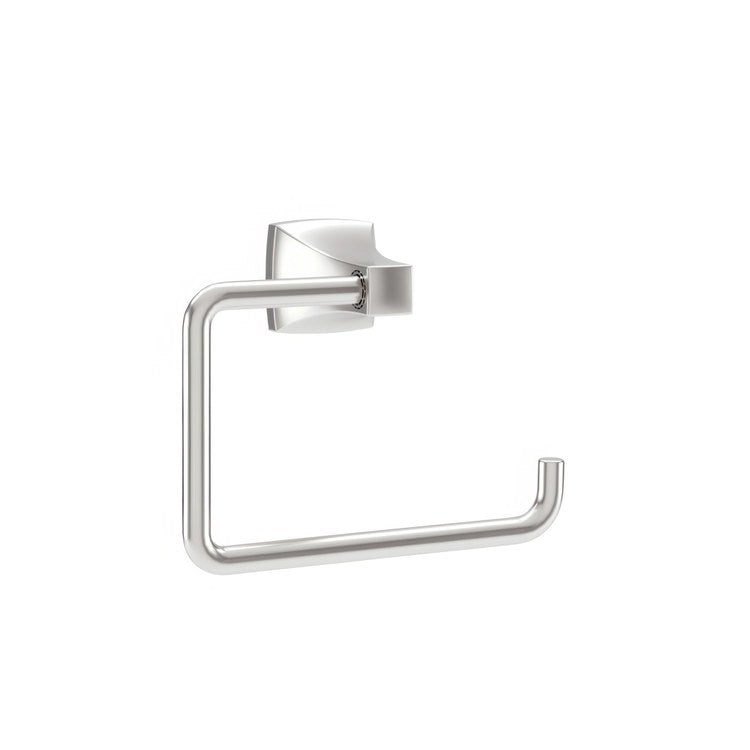 Towel Ring Oak Open Satin Nickel Metal 3-1/4 Inch - Image 1