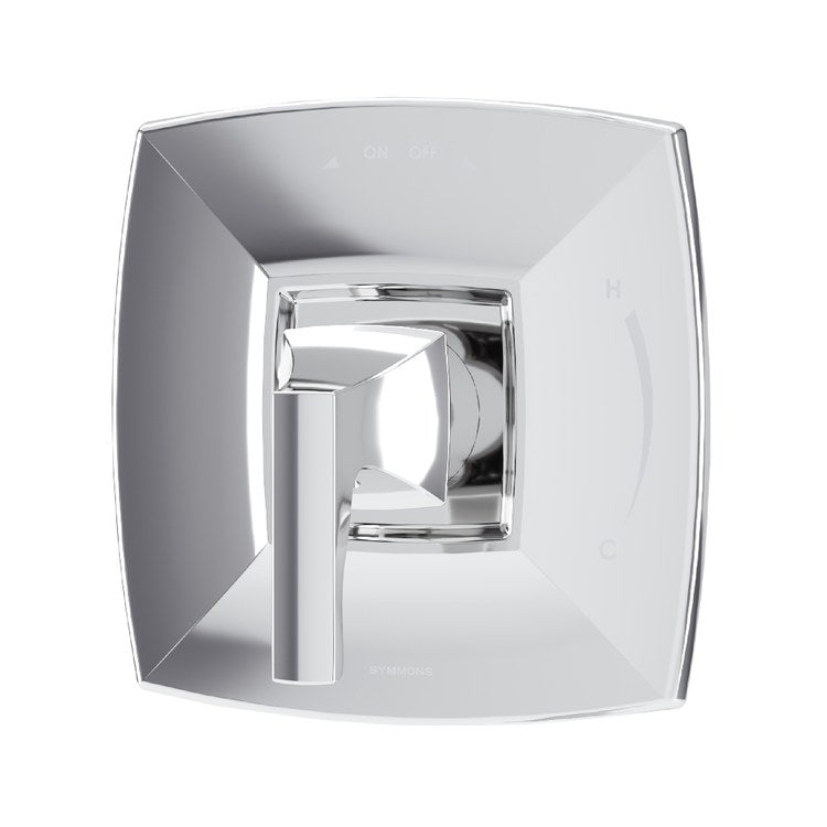 Shower Valve Trim Oak for Test Cap Valve 1 Lever Polished Chrome ADA for 161/162 Series Temptrol Valve Not Included - Image 1
