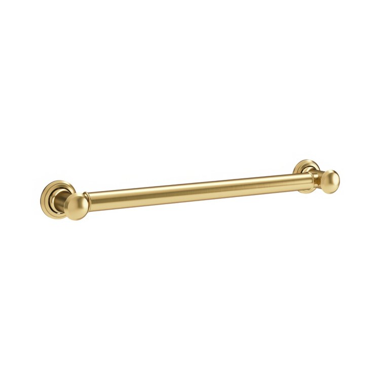 Grab Bar Braston 24 Inch Brushed Bronze ADA Wall Mount