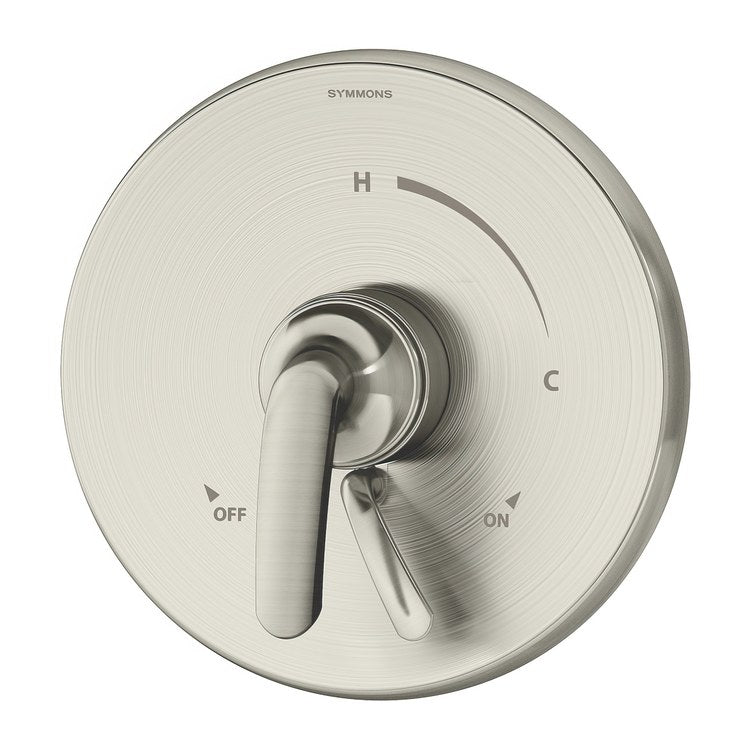 Shower Valve Trim Elm with Integral Diverter 1 Lever Satin Nickel ADA for S261/S262 Temptrol Valve - Image 1