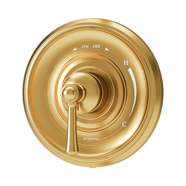 Shower Valve Trim Braston 1 Lever Brushed Bronze ADA for 261/262 Series Temptrol Valve Not Included - Image 1