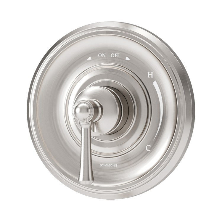 Shower Valve Trim Braston 1 Lever Satin Nickel ADA for 261/262 Series Temptrol Valve Not Included - Image 1