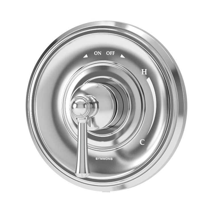 Shower Valve Trim Braston 1 Lever Polished Chrome ADA for 261/262 Series Temptrol Valve Not Included - Image 1