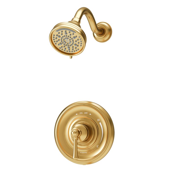 Shower Trim Braston 1 Lever Brushed Bronze ADA 1.5 Gallons per Minute HydroMersion 7 Function with Non-Positive Shutoff for 261 Series Temptrol Valve Not Included - Image 1