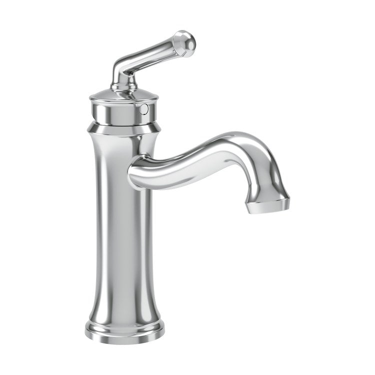 Lavatory Faucet Braston 1 Lever ADA WaterSense Polished Chrome 1.0 Gallons per Minute Fixed Metal Push Pop-Up 1 Hole - Image 1