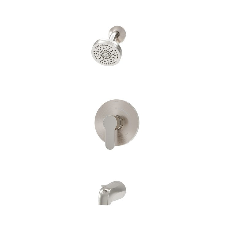 Tub and Shower Trim Identity 1 Lever Satin Nickel WaterSense ADA 1.5 Gallons per Minute - Image 1