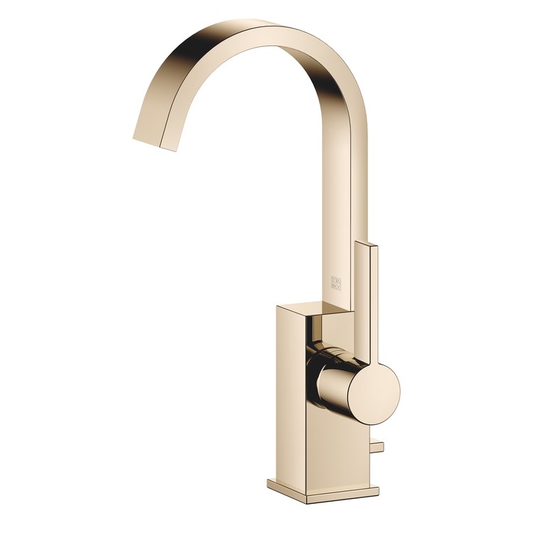 Lavatory Faucet MEM Mixer 1 Lever ADA Champagne 1.2 Gallons per Minute Pop-Up Waste 1 Hole - Image 1
