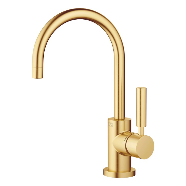 Lavatory Faucet TARA Mixer 1 Lever ADA WaterSense Brushed Durabrass 1.2 Gallons per Minute Pop-Up Waste 1 Hole - Image 1