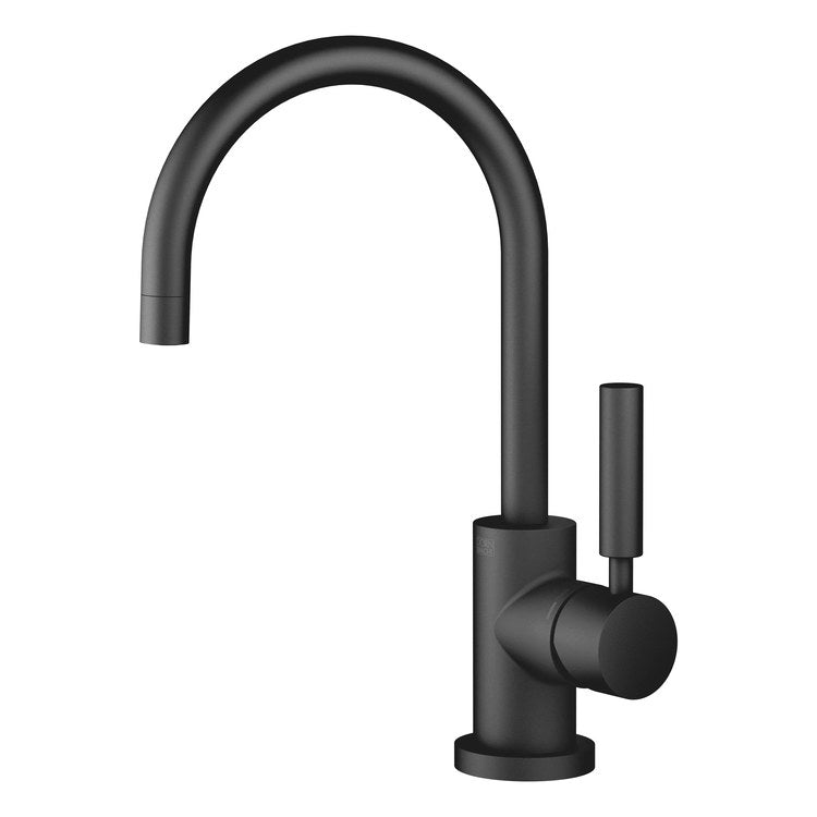 Lavatory Faucet TARA Mixer 1 Lever ADA WaterSense Matte Black 1.2 Gallons per Minute Pop-Up Waste 1 Hole - Image 1