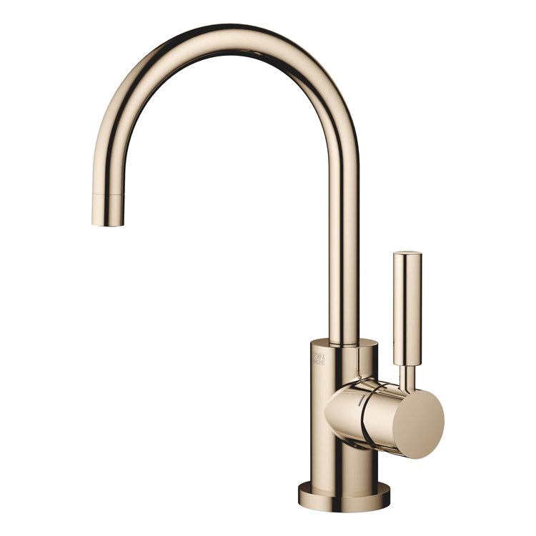 Lavatory Faucet TARA Mixer 1 Lever ADA WaterSense Champagne 1.2 Gallons per Minute Pop-Up Waste 1 Hole - Image 1