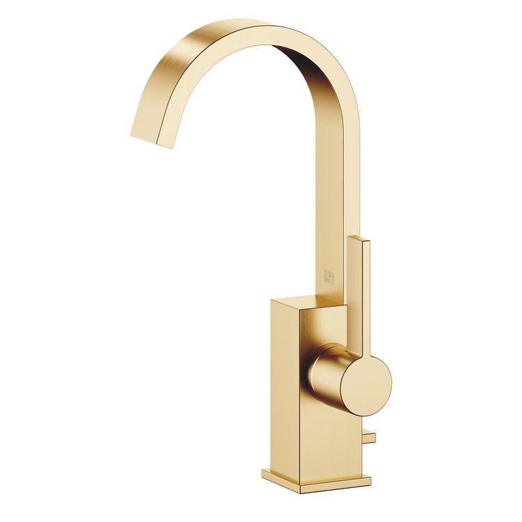 Lavatory Faucet MEM Mixer 1 Lever ADA Brushed Durabrass 1.2 Gallons per Minute Less Drain 1 Hole - Image 1