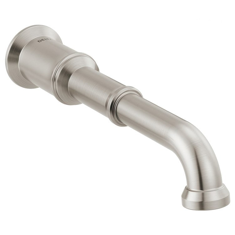Lavatory Faucet Broderick Wall Mount 8 Inch Spread Less Handle Lumicoat Stainless 1.2 Gallons per Minute 3 Hole - Image 1