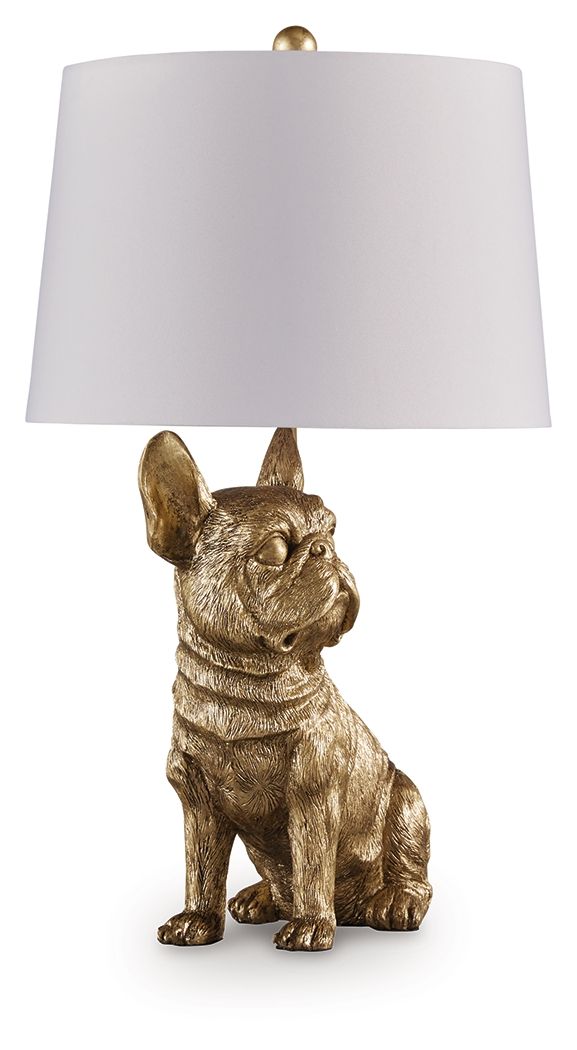 Wadeland - Poly Table Lamp - Gold Finish - Image 2