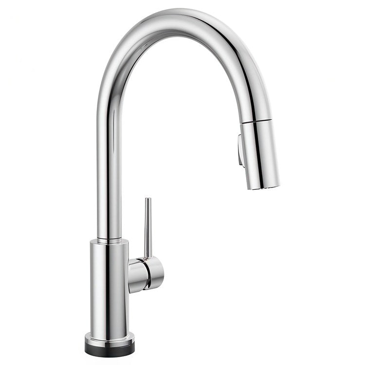 Kitchen Faucet Trinsic Touchless 1 Lever ADA Chrome Pull Down 2 Function High Arc 360 DEG Swivel 1/3 Hole Touch2O/MagnaTite/VoiceIQ 1.8 Gallons per Minute