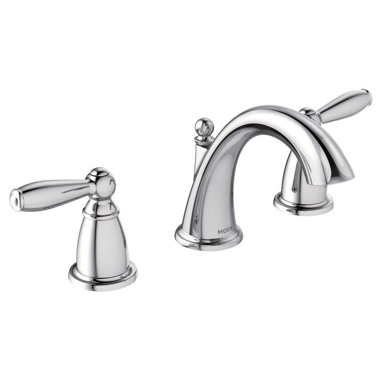 Lavatory Faucet Brantford 8 to 16 Inch Spread 2 Lever ADA WaterSense Chrome 1.2 Gallons per Minute High Arc 3 Hole