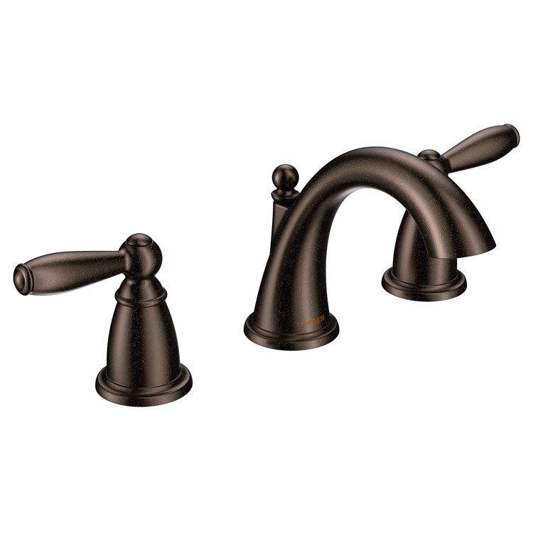 Lavatory Faucet Brantford 8 to 16 Inch Spread 2 Lever ADA WaterSense Oil Rubbed Bronze 1.2 Gallons per Minute High Arc 3 Hole - Image 1