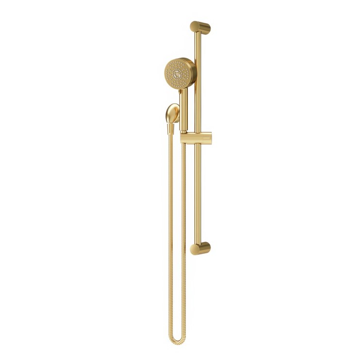 Handshower Dia with Slide Bar Brushed Bronze 1 Functions ADA 2.0 Gallons per Minute HydroMersion 4 Inch - Image 1