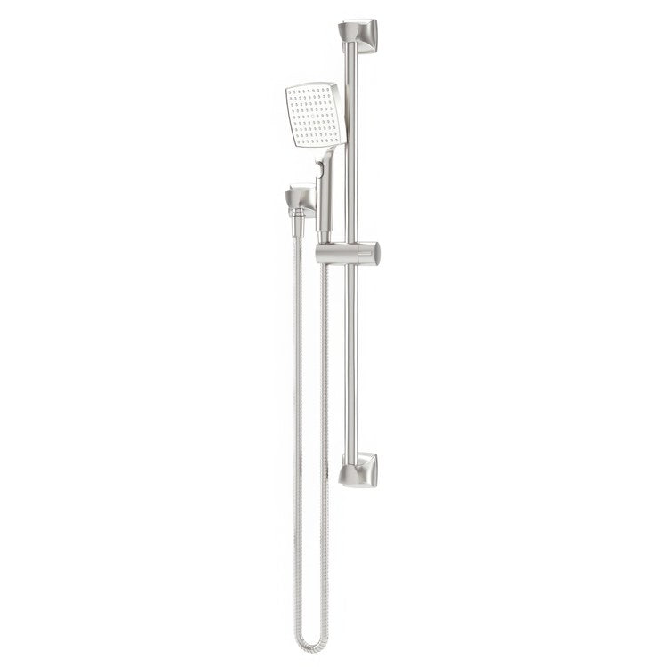 Handshower Slide Bar System with HydroMersion Technology Satin Nickel Single Function ADA 2.0 Gallons per Minute 4 Inch - Image 1