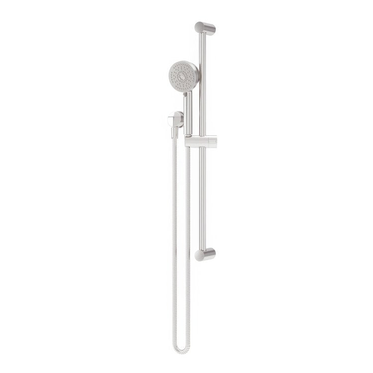 Handshower Dia with Slide Bar Satin Nickel 1 Functions ADA 2.0 Gallons per Minute HydroMersion 4 Inch - Image 1