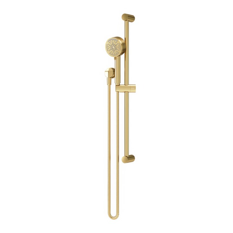 Handshower Slide Bar System with HydroMersion Technology Brushed Bronze Multi Function ADA 2.0 Gallons per Minute 4 Inch - Image 1