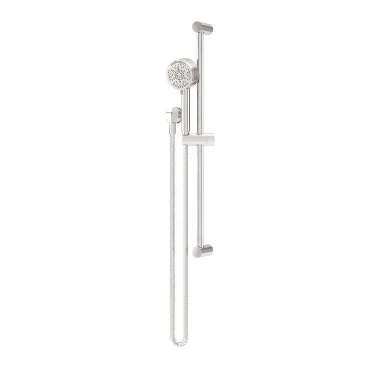 Handshower Slide Bar System with HydroMersion Technology Satin Nickel Multi Function ADA 2.0 Gallons per Minute 4 Inch - Image 1