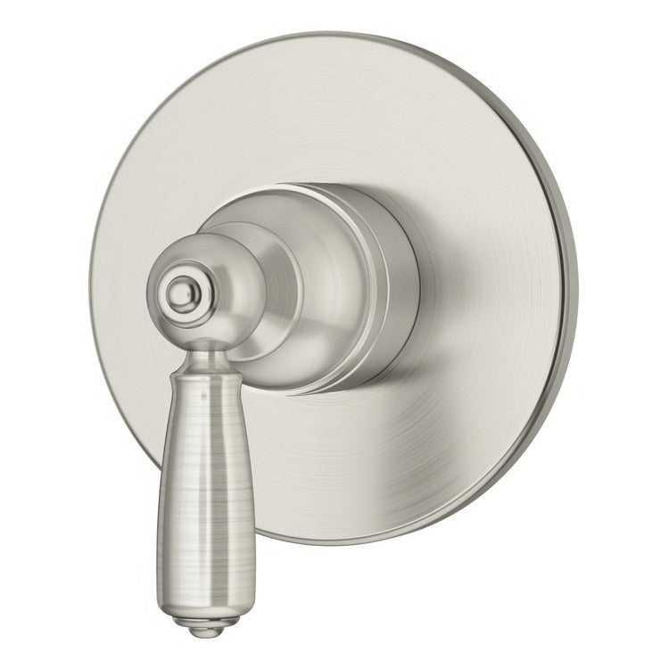 Diverter Trim Allura 3 Port Satin Nickel Less Handle for 2DIVBODYSRT 2DIVBODYNSSRT 3DIVBODYSRT or 3DIVBODYNSSRT Valve - Image 1